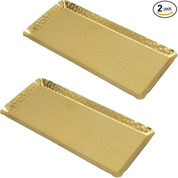 Hammered Platter Tray — Serving Trays available to rent