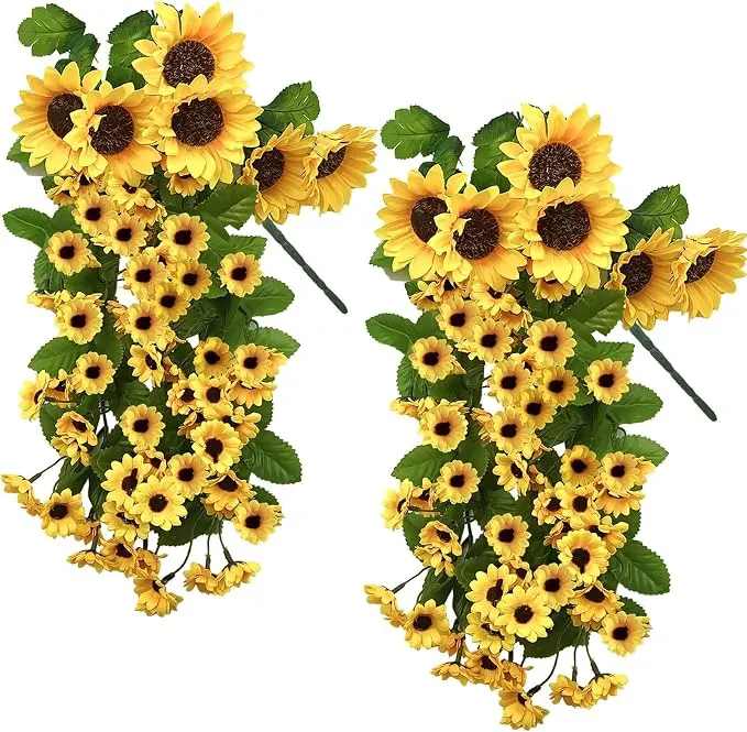 Hanging Sunflower Display