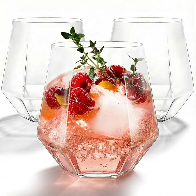 Diamond Cocktail Glasses — Cocktail Glasses available to rent