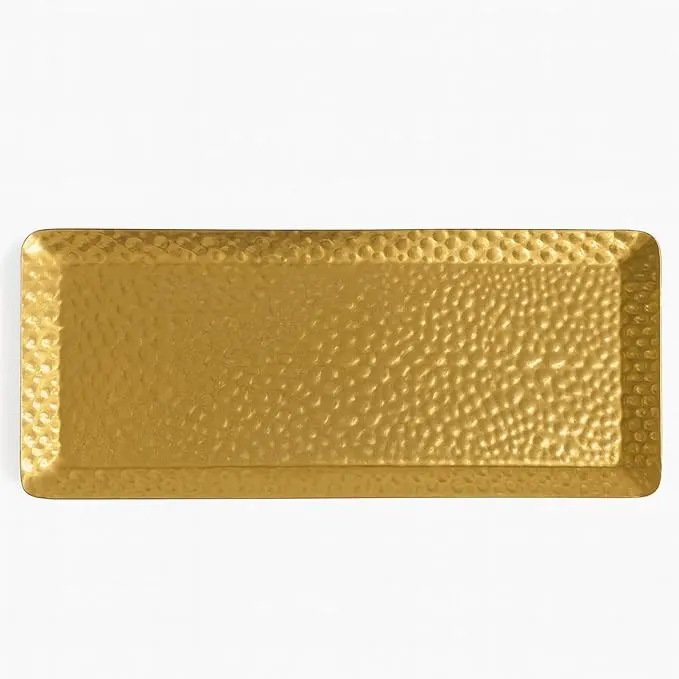 Hammered Gold Tray