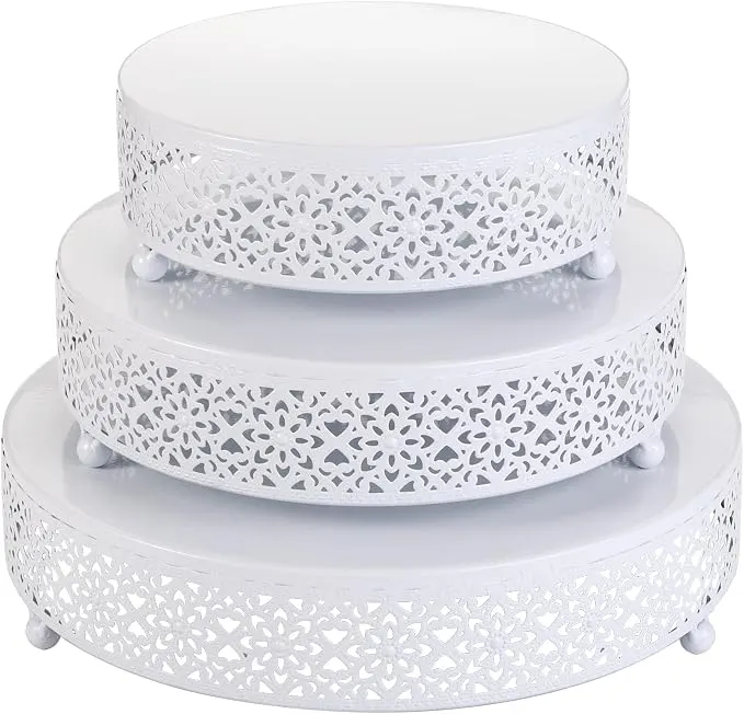 Round Metal Dessert Stands