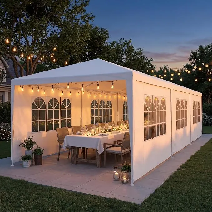 10 x 30 Canopy with Sidewalls