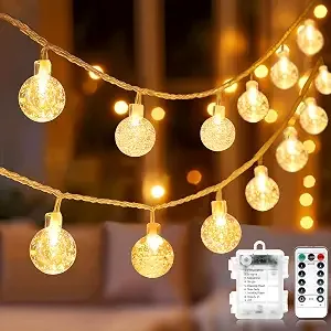 Battery Globe Fairy Lights — String Lights available to rent