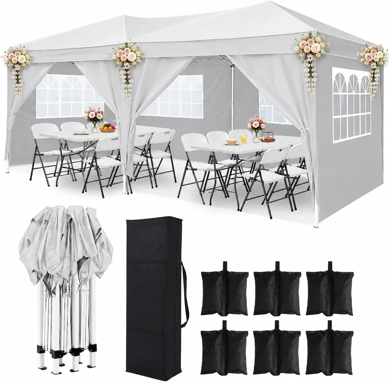 10 x 20 Pop-Up Canopy — Canopy Tents available to rent