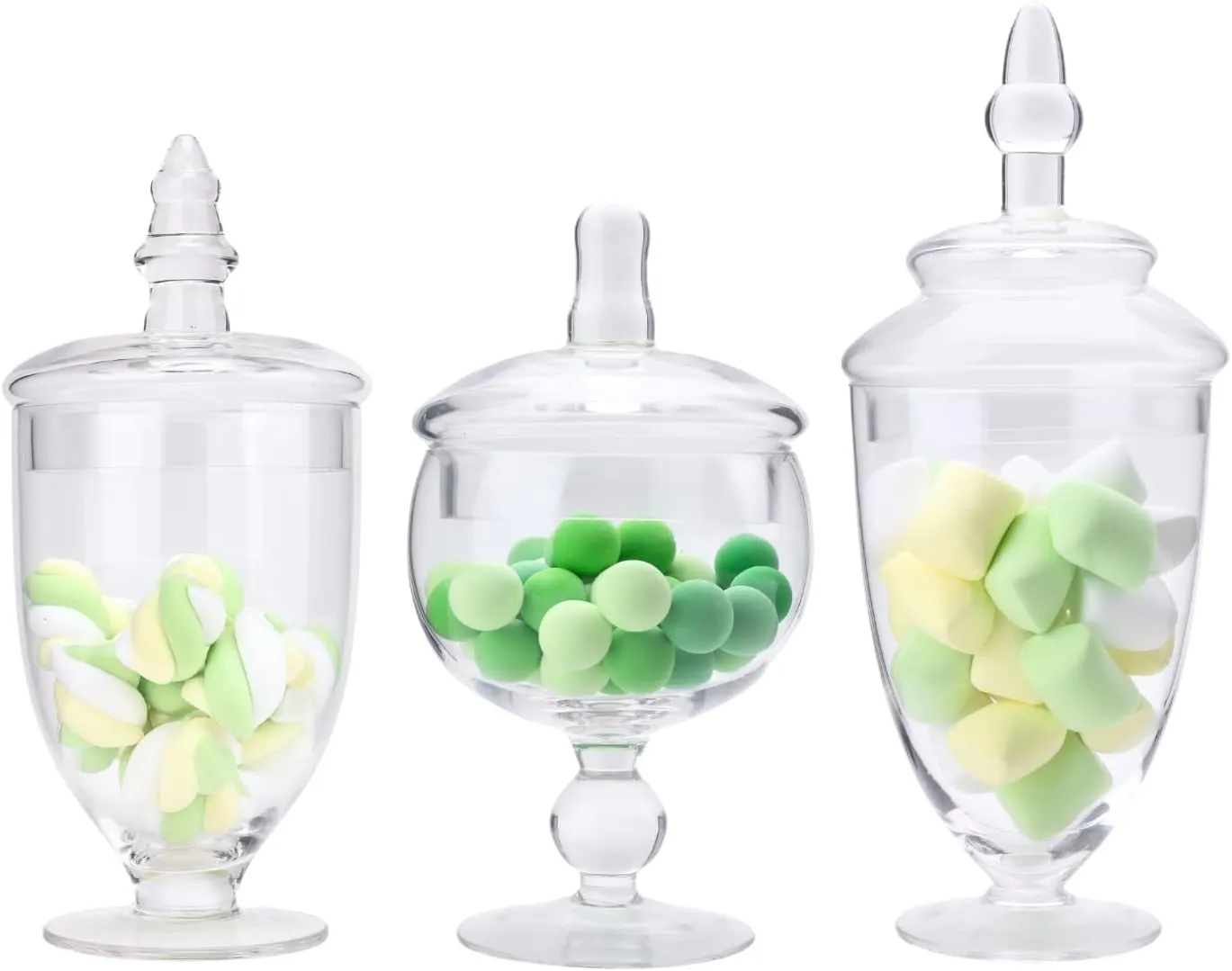 Glass Apothecary Jars