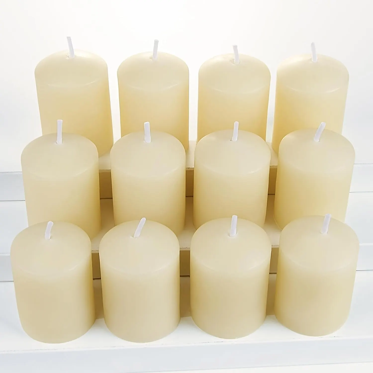 Natural Beeswax Votives