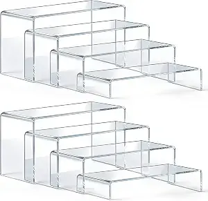 Clear Acrylic Display Risers